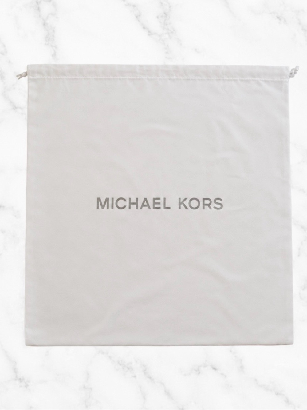 MICHAEL KORS | White Purse Dust Bag | Size 18"x18"